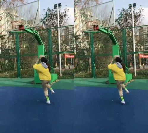 吃瓜篮球女生,揭秘篮球迷的青春与激情