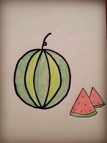 吃瓜怎么画的,趣味插画中的生活百态